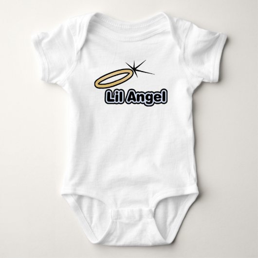 Engelchen Baby Strampler (Vorderseite)