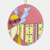 Engelchen Keramikornament (Links)