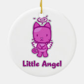Engelchen-… kleine Teufel-Verzierungen Keramik Ornament (Hinten)