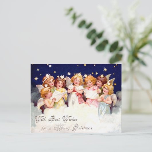 Engelchor Postkarte (Stehend Vorderseite)