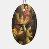 Engelchor von Simon Marmion, Kunst der Renaissance Keramik Ornament (Links)