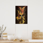 Engelchor von Simon Marmion, Kunst der Renaissance Poster (Küche)