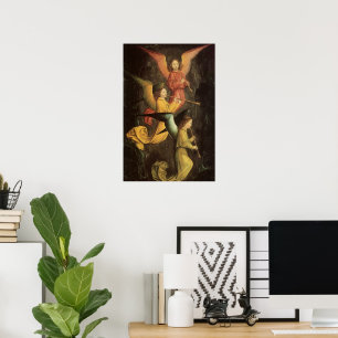 Engelchor von Simon Marmion, Kunst der Renaissance Poster
