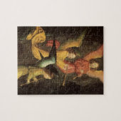 Engelchor von Simon Marmion, Kunst der Renaissance Puzzle (Horizontal)