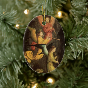 Engelchor von Simon Marmion, Renaissance-Kunst Keramik Ornament