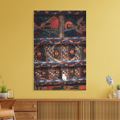 Engeldecke, Kloster Abba Pantaleon Leinwanddruck (Insitu (Wohnzimmer))