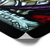 Engelfarbglas Poster (Ecke)