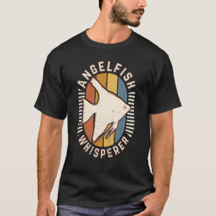 Engelfisch-Flüsterer Vintage Klassiker Retro Tier T-Shirt