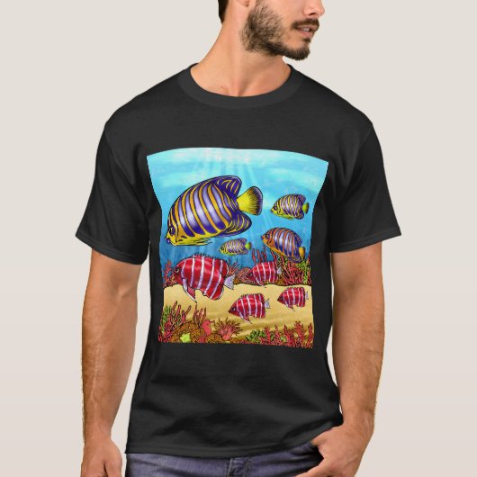 Engelfisch T-Shirt (Vorderseite)