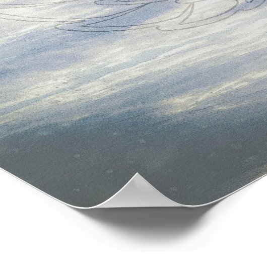 Engelflügelposter Poster (Ecke)