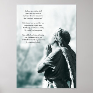 Engelgebet-Beileid Poster
