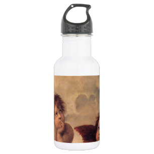 Engelglaube Raphael Vintages altes Gemälde Segen Edelstahlflasche