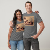 Engelglaube Raphael Vintages altes Gemälde Segen T-Shirt (Unisex)