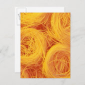 Engelhaarpasta Postkarte (Vorne/Hinten)