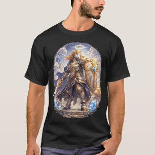 Engelhaftes Pferde Krieger T-Shirt