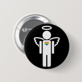 Engelikon. Button (Vorne & Hinten)