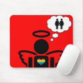 Engelikon. Träume lesbisch. Mousepad (Mit Mouse)