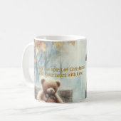 Engeljunge mit Teddybär Kaffeetasse (Vorderseite Links)