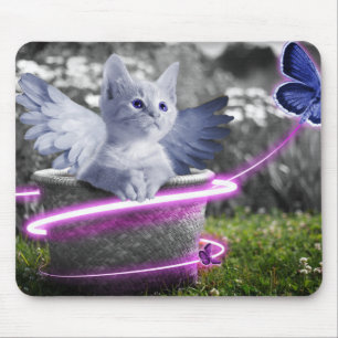 Engelkatze Mousepad