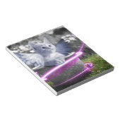 Engelkatze Notizblock (angewinkelt)