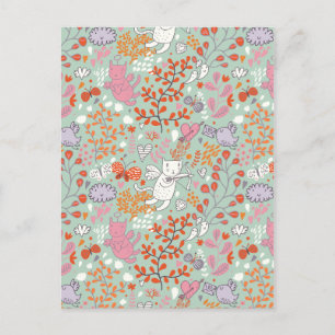 Engelkatzen Postkarte