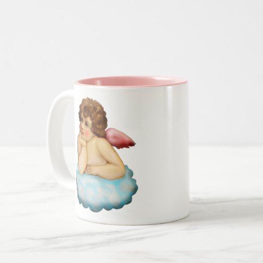 Engelkirche Zweifarbige Tasse (Vorderseite Links)