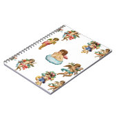 Engelkirsche antiken notizblock (Linke Seite)