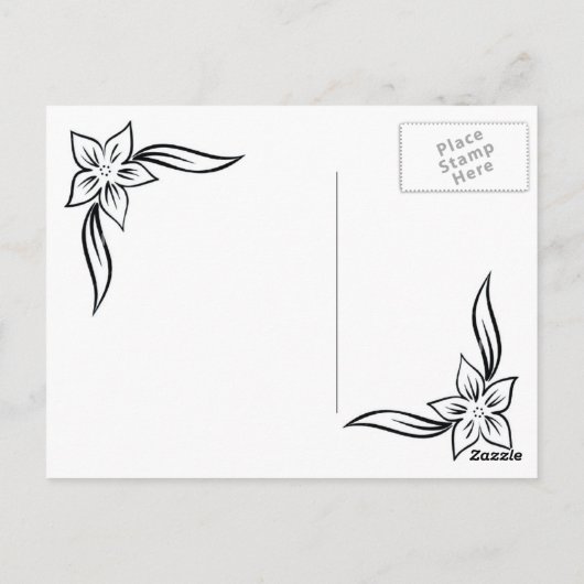 Engelkomfort Postkarte (Rückseite)