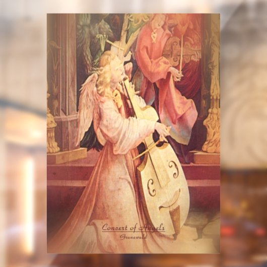 Engelkonzert Fensteraufkleber (Blatt 2)