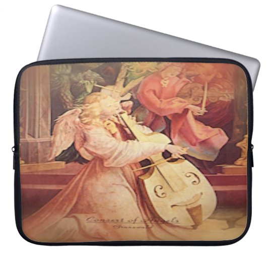 Engelkonzert Laptopschutzhülle (Vorderseite)