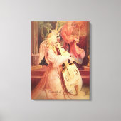 Engelkonzert Leinwanddruck (Vorderseite)