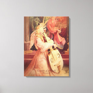 Engelkonzert Leinwanddruck