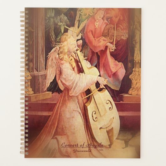 Engelkonzert mit Schrift Planer (Vorderseite)