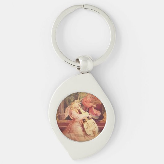 Engelkonzert Schlüsselanhänger (Vorderseite)