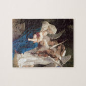Engellied (1881) von Bouguereau Puzzle (Horizontal)