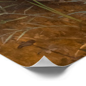 Engellied von William-Adolphe Bouguereau B Poster (Ecke)