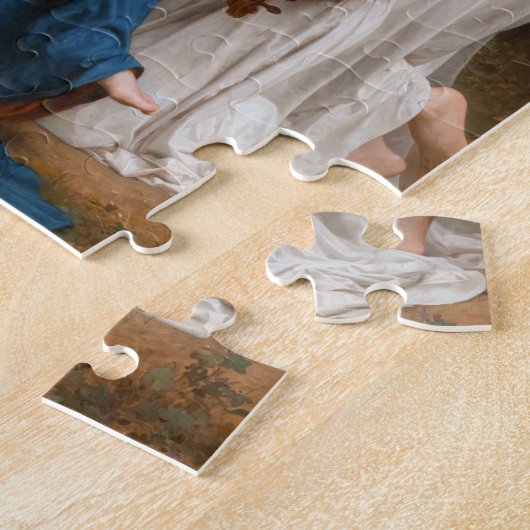 Engellied von William-Adolphe Bouguereau B Puzzle (Seite)
