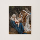 Engellied von William-Adolphe Bouguereau B Puzzle (Vertikal)