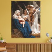 Engellied von William-Adolphe Bouguereau C Leinwanddruck (Insitu (Wohnzimmer))