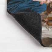 Engellied von William-Adolphe Bouguereau Mousepad (Ecke)