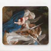 Engellied von William-Adolphe Bouguereau Mousepad (Vorne)
