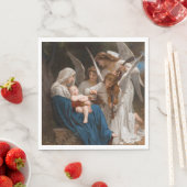 Engellied von William-Adolphe Bouguereau Serviette (Beispiel)