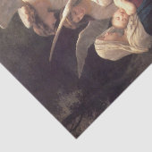 Engellied von William Bouguereau Seidenpapier (Ausschnitt)
