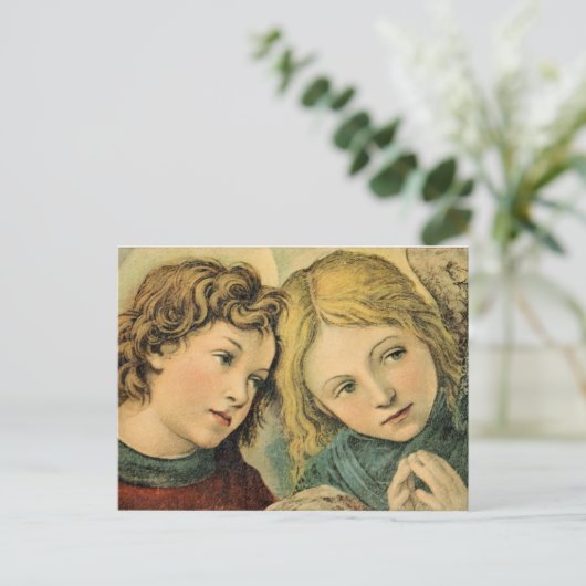 Engelpostkarte Postkarte (Stehend Vorderseite)