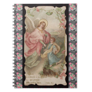 Engels-Angeles-Notizbuch Notizblock