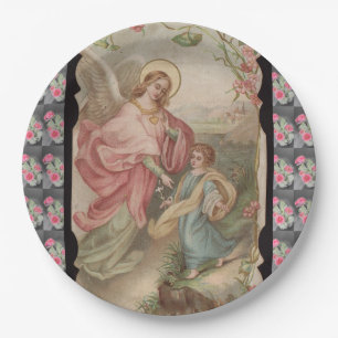 Engels-Angeles-Pappteller Pappteller