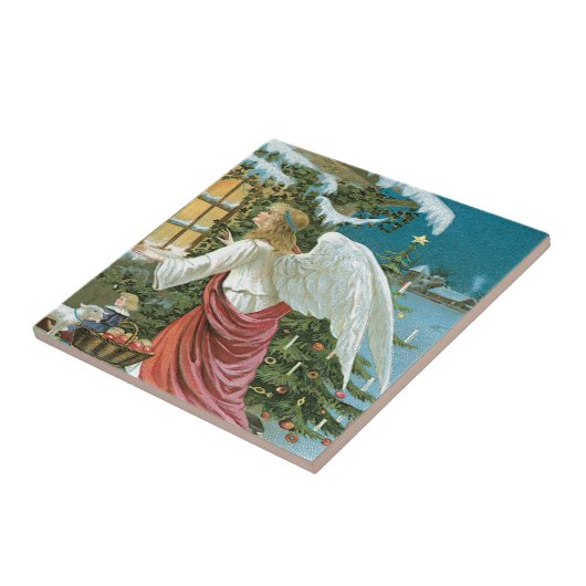 Engels-Aufpassen Fliese (Seite)