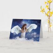 Engels-Beileids-Karte Karte (Gelbe Blume)