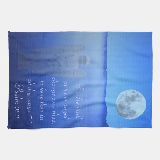 Engels-Bibel-Zitat-Geschirrtuch Handtuch (Horizontal)