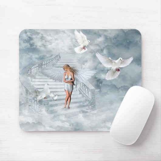 Engels-Blau mousepad (Mit Mouse)